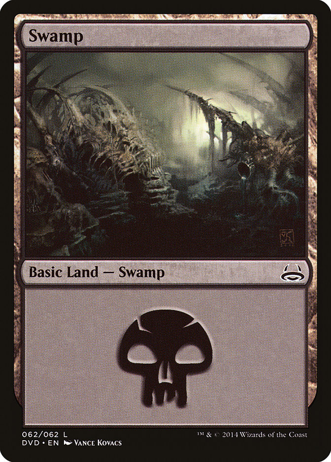 Swamp (62) (Divine vs. Demonic) [Duel Decks Anthology] | Game Master's Emporium (The New GME)