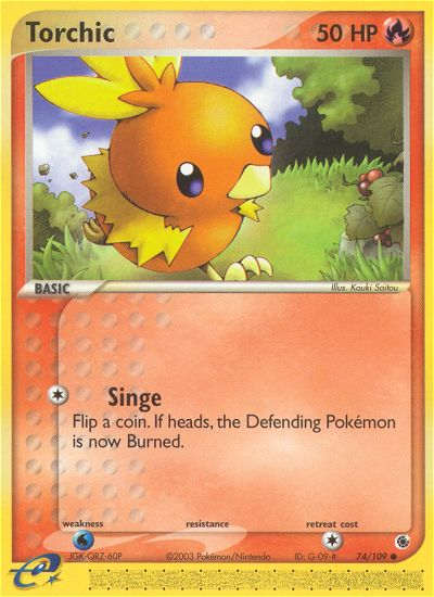 Torchic (74/109) [EX: Ruby & Sapphire] | Game Master's Emporium (The New GME)