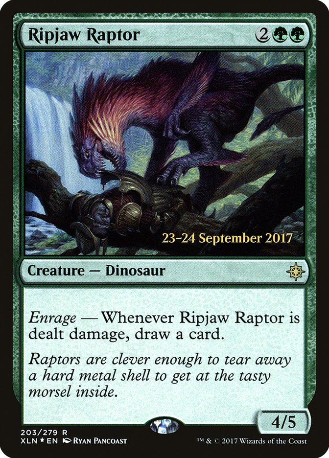 Ripjaw Raptor [Ixalan Prerelease Promos] | Game Master's Emporium (The New GME)