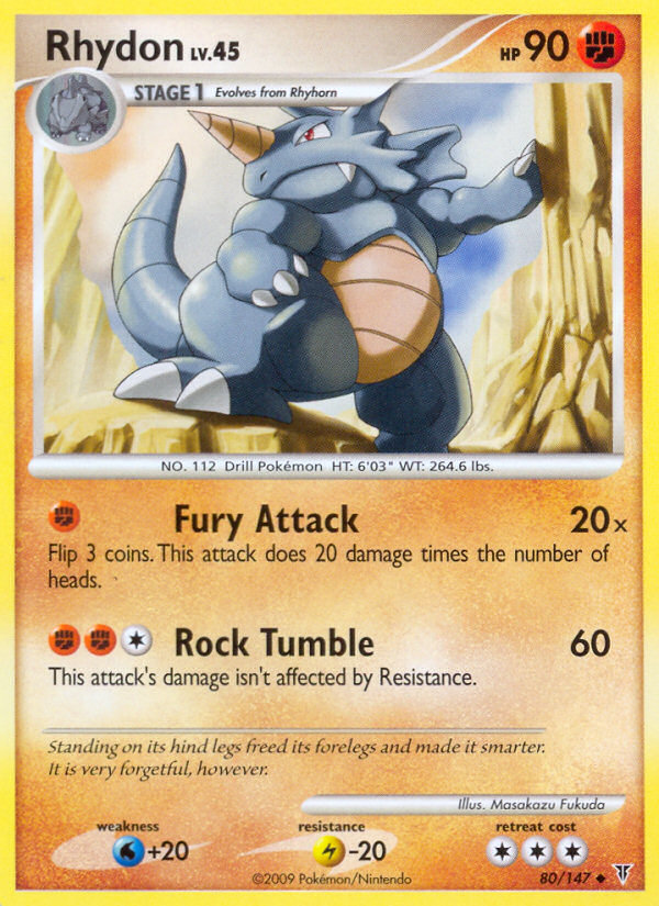 Rhydon (80/147) [Platinum: Supreme Victors] | Game Master's Emporium (The New GME)