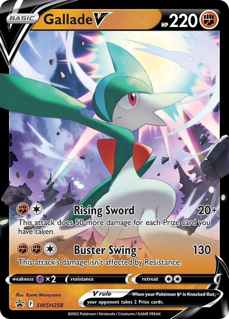 Gallade V (SWSH258) [Sword & Shield: Black Star Promos] | Game Master's Emporium (The New GME)