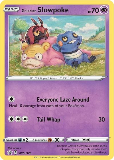 Galarian Slowpoke (SWSH126) [Sword & Shield: Black Star Promos] | Game Master's Emporium (The New GME)