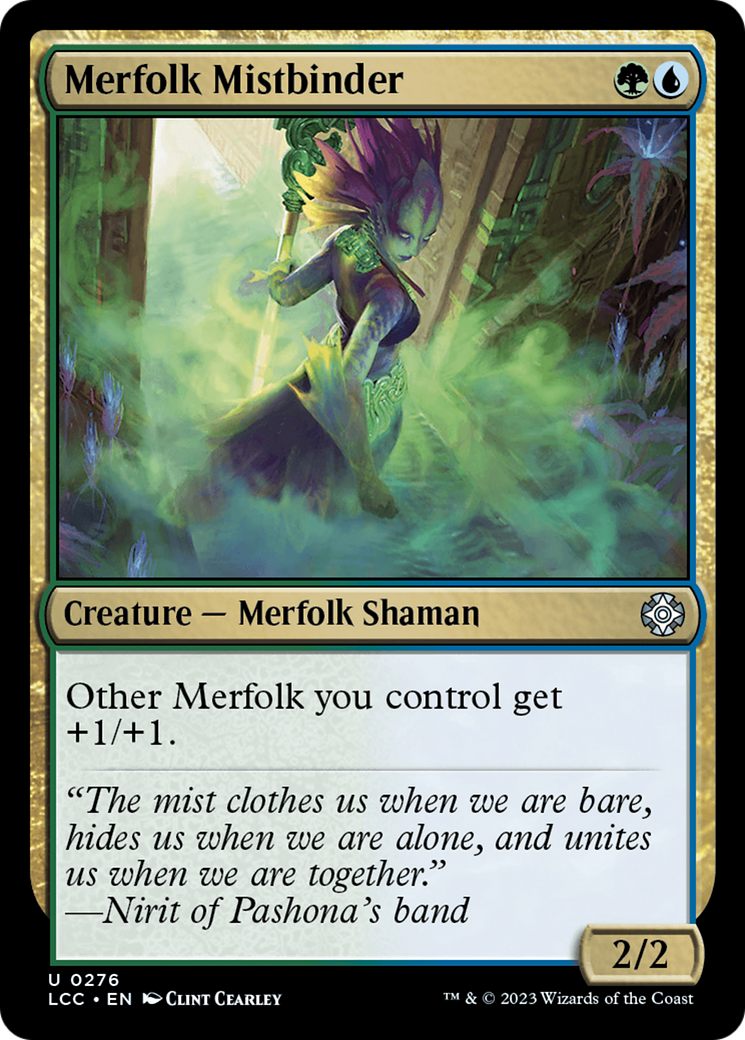 Merfolk Mistbinder [The Lost Caverns of Ixalan Commander] | Game Master's Emporium (The New GME)