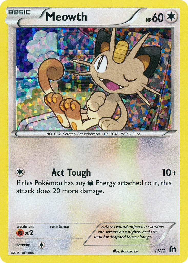 Meowth (11/12) [McDonald's Promos: 2016 Collection] | Game Master's Emporium (The New GME)