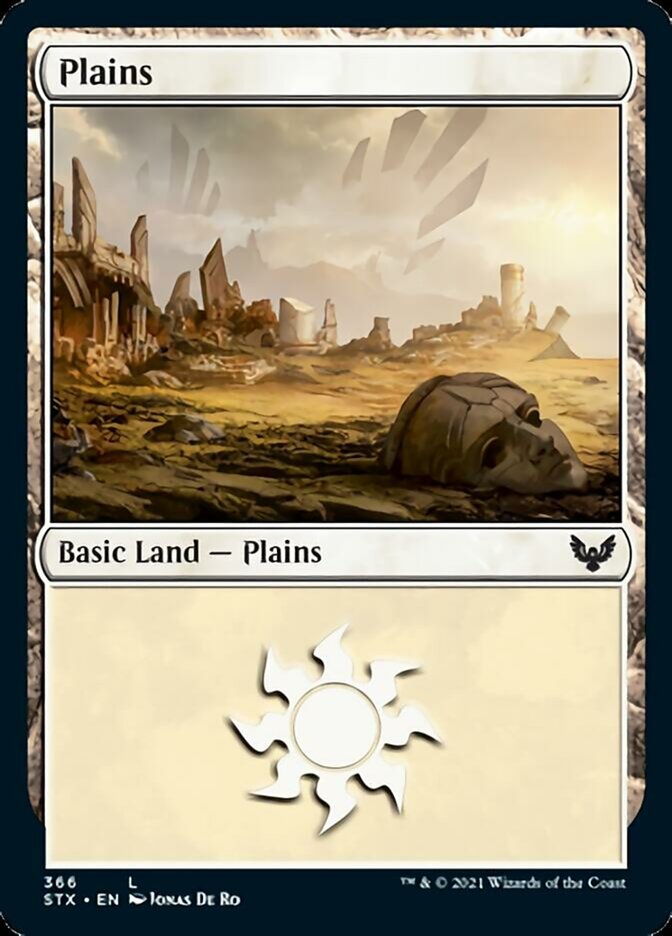 Plains (366) [Strixhaven: School of Mages] | Game Master's Emporium (The New GME)