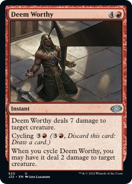 Deem Worthy [Jumpstart 2022] | Game Master's Emporium (The New GME)
