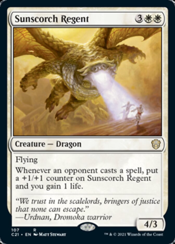 Sunscorch Regent [Commander 2021] | Game Master's Emporium (The New GME)