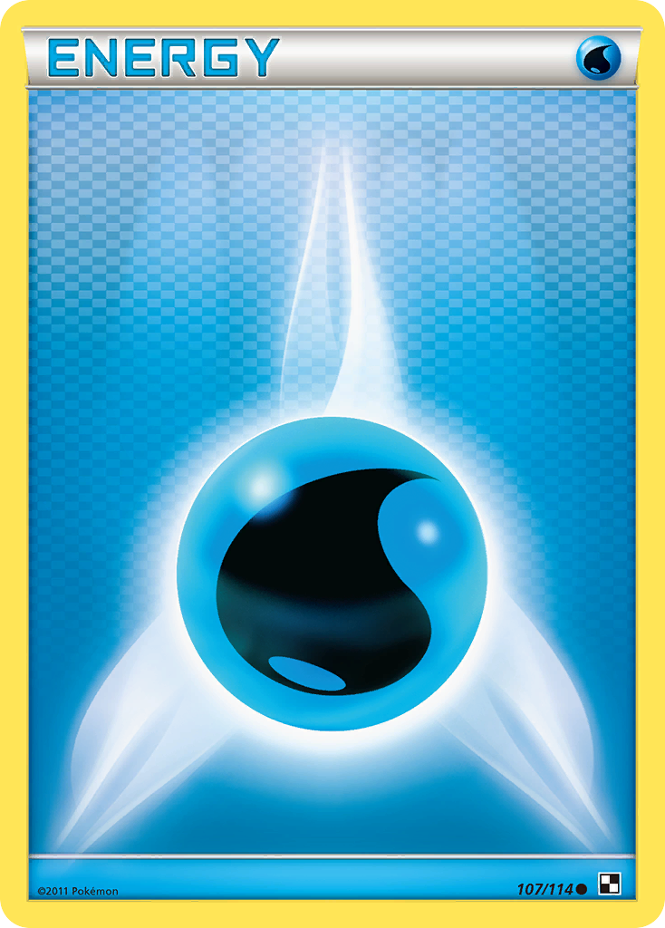 Water Energy (107/114) [Black & White: Base Set] | Game Master's Emporium (The New GME)