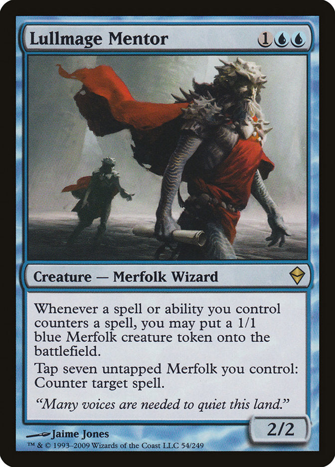 Lullmage Mentor [Zendikar] | Game Master's Emporium (The New GME)