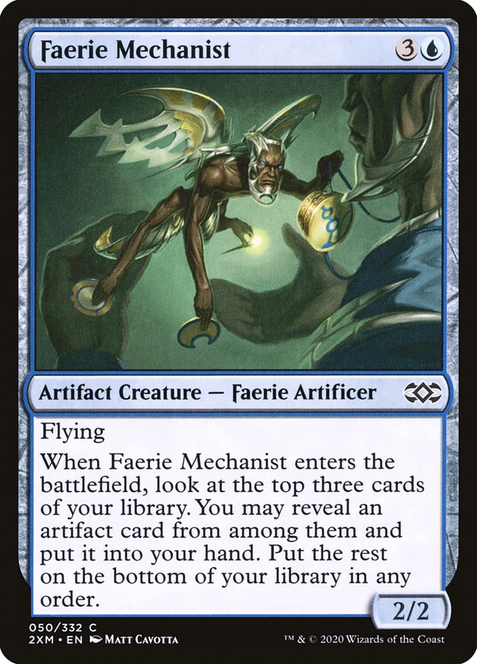 Faerie Mechanist [Double Masters] | Game Master's Emporium (The New GME)