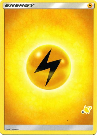 Lightning Energy (Pikachu Stamp #27) [Battle Academy 2020] | Game Master's Emporium (The New GME)