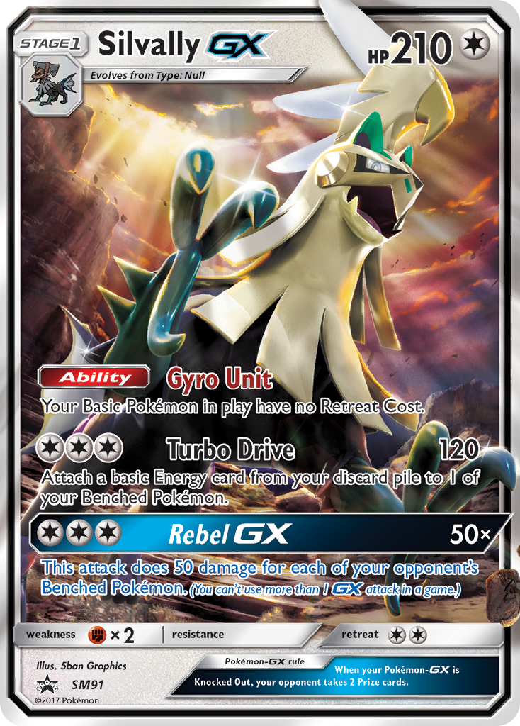 Silvally GX (SM91) [Sun & Moon: Black Star Promos] | Game Master's Emporium (The New GME)