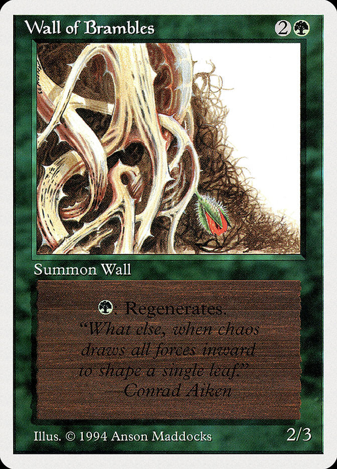 Wall of Brambles [Summer Magic / Edgar] | Game Master's Emporium (The New GME)