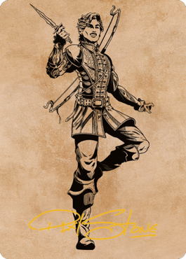 Astarion, the Decadent Art Card (Gold-Stamped Signature) [Commander Legends: Battle for Baldur's Gate Art Series] | Game Master's Emporium (The New GME)