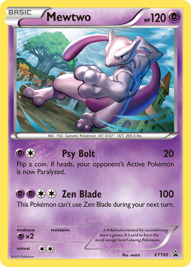 Mewtwo (XY100) [XY: Black Star Promos] | Game Master's Emporium (The New GME)