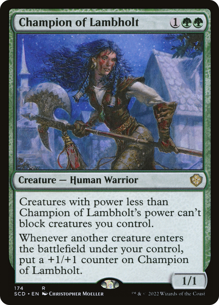 Champion of Lambholt [Starter Commander Decks] | Game Master's Emporium (The New GME)