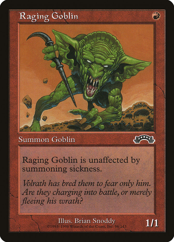 Raging Goblin [Exodus] | Game Master's Emporium (The New GME)