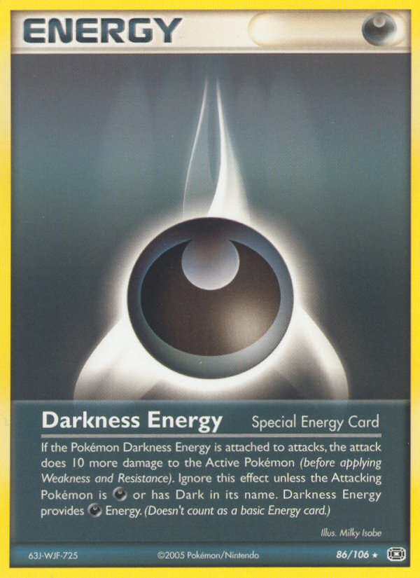 Darkness Energy (86/106) [EX: Emerald] | Game Master's Emporium (The New GME)
