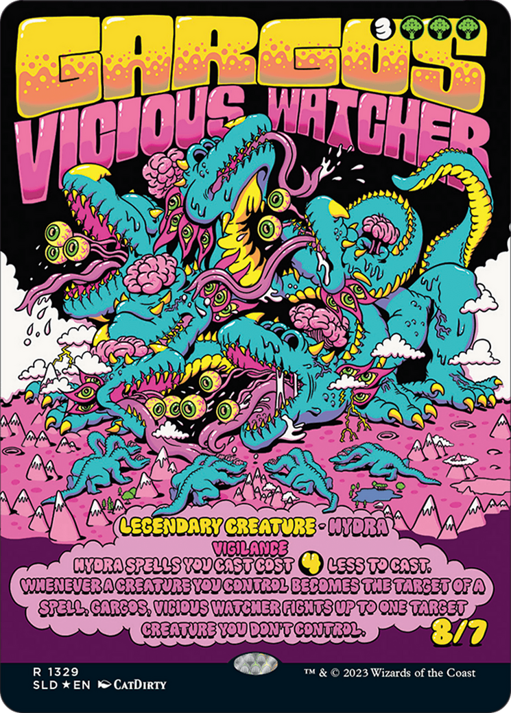 Gargos, Vicious Watcher [Secret Lair Drop Series] | Game Master's Emporium (The New GME)