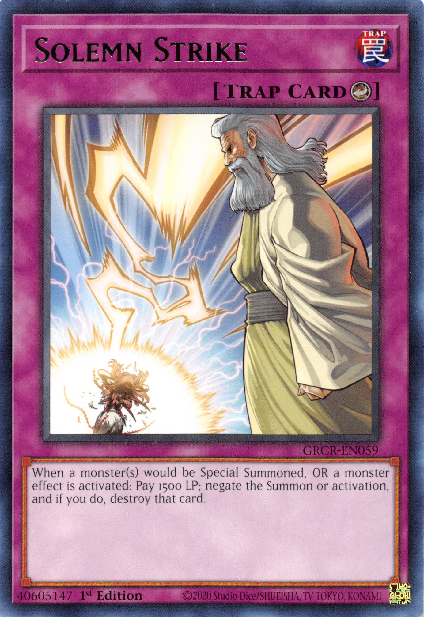 Solemn Strike [GRCR-EN059] Rare | Game Master's Emporium (The New GME)
