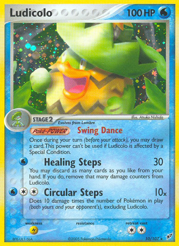 Ludicolo (10/107) [EX: Deoxys] | Game Master's Emporium (The New GME)