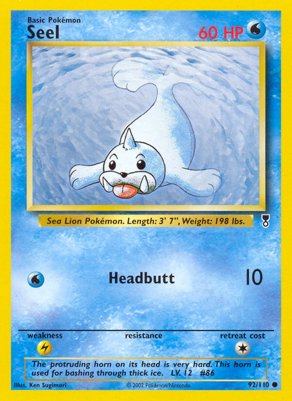 Seel (92/110) [Legendary Collection] | Game Master's Emporium (The New GME)