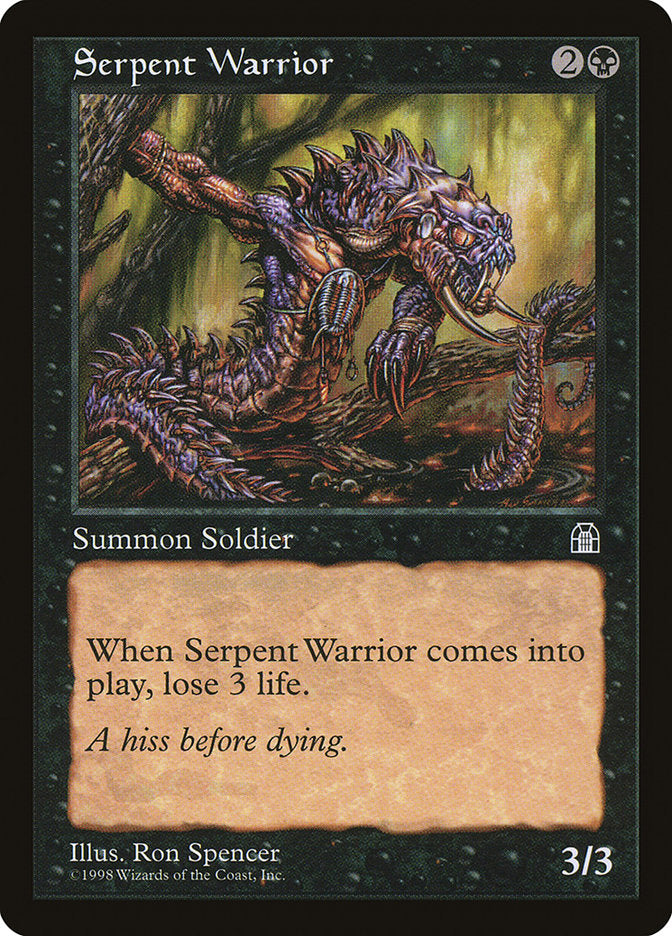 Serpent Warrior [Stronghold] | Game Master's Emporium (The New GME)