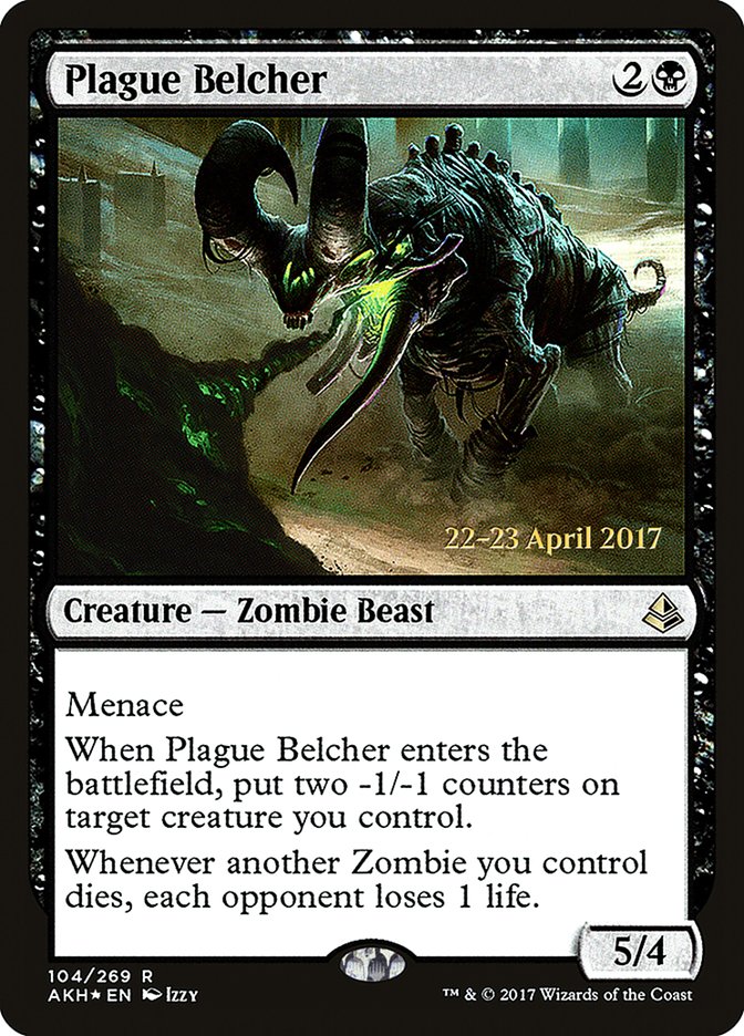 Plague Belcher [Amonkhet Prerelease Promos] | Game Master's Emporium (The New GME)