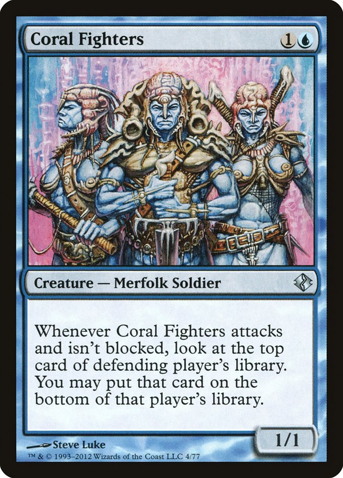 Coral Fighters [Duel Decks: Venser vs. Koth] | Game Master's Emporium (The New GME)