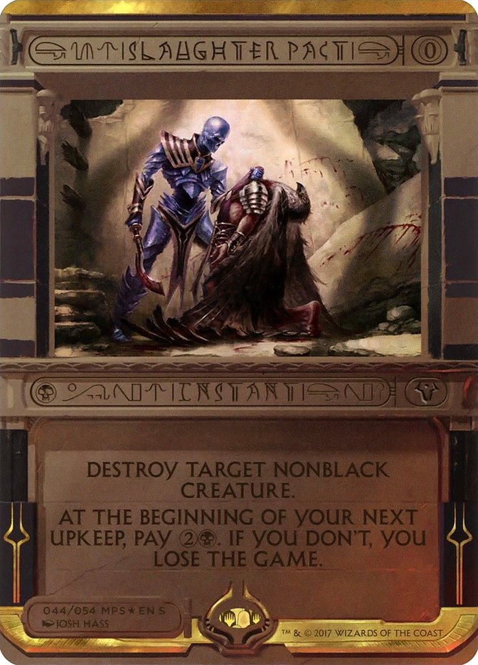 Slaughter Pact (Invocation) [Amonkhet Invocations] | Game Master's Emporium (The New GME)