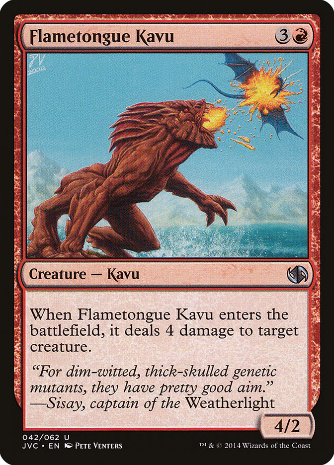 Flametongue Kavu [Duel Decks Anthology] | Game Master's Emporium (The New GME)