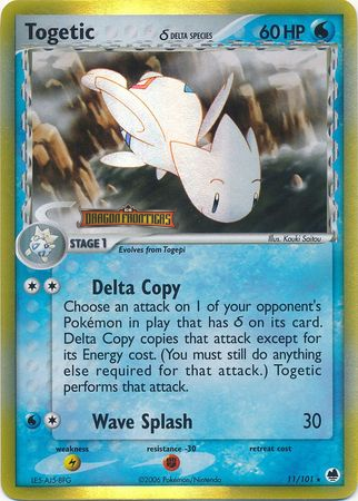 Togetic (11/101) (Delta Species) (Stamped) [EX: Dragon Frontiers] | Game Master's Emporium (The New GME)