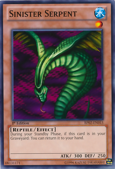 Sinister Serpent [BP02-EN015] Mosaic Rare | Game Master's Emporium (The New GME)