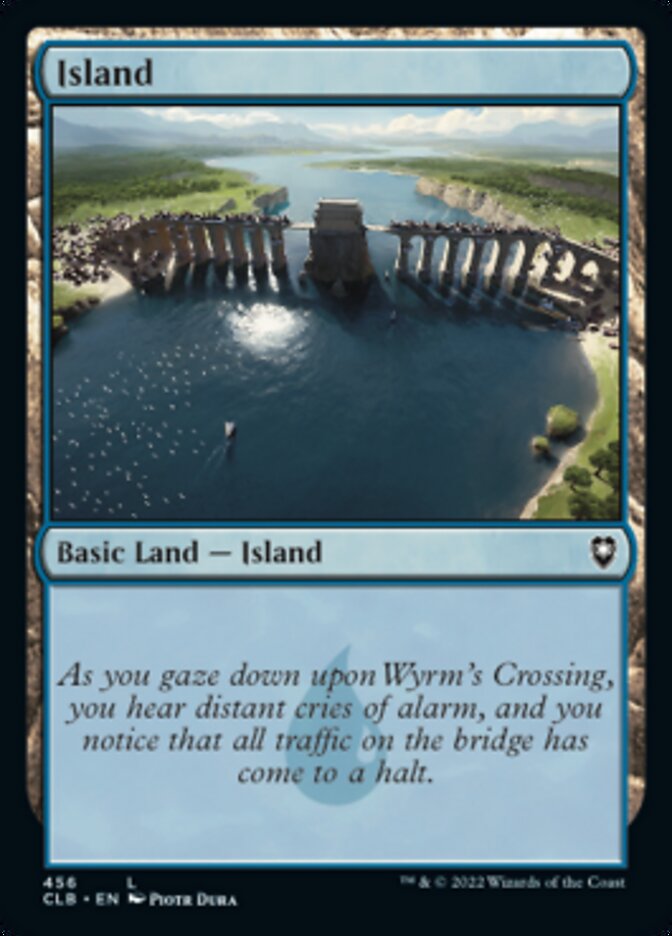 Island (456) [Commander Legends: Battle for Baldur's Gate] | Game Master's Emporium (The New GME)