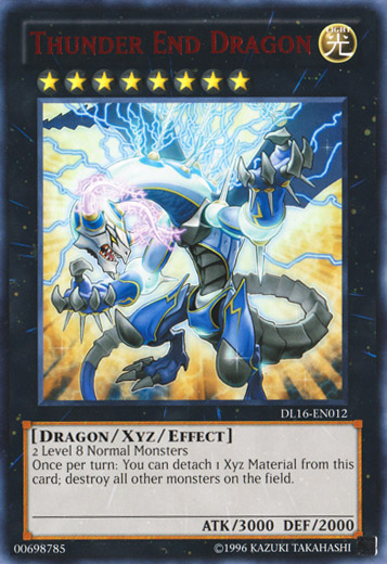 Thunder End Dragon (Red) [DL16-EN012] Rare | Game Master's Emporium (The New GME)