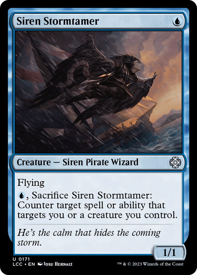 Siren Stormtamer [The Lost Caverns of Ixalan Commander] | Game Master's Emporium (The New GME)