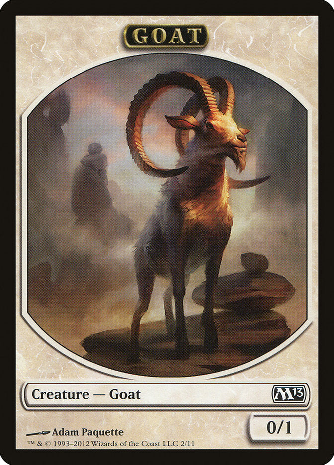 Goat Token [Magic 2013 Tokens] | Game Master's Emporium (The New GME)