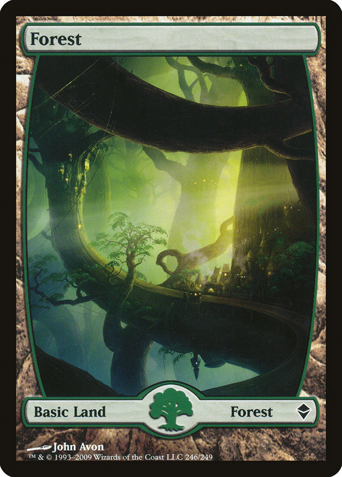 Forest (246) [Zendikar] | Game Master's Emporium (The New GME)