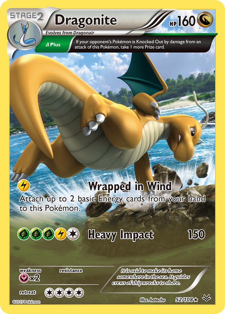 Dragonite (52/108) (Theme Deck Exclusive) [XY: Roaring Skies] | Game Master's Emporium (The New GME)