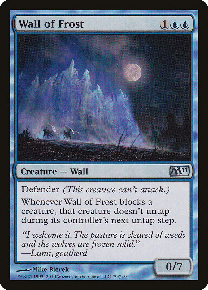 Wall of Frost [Magic 2011] | Game Master's Emporium (The New GME)