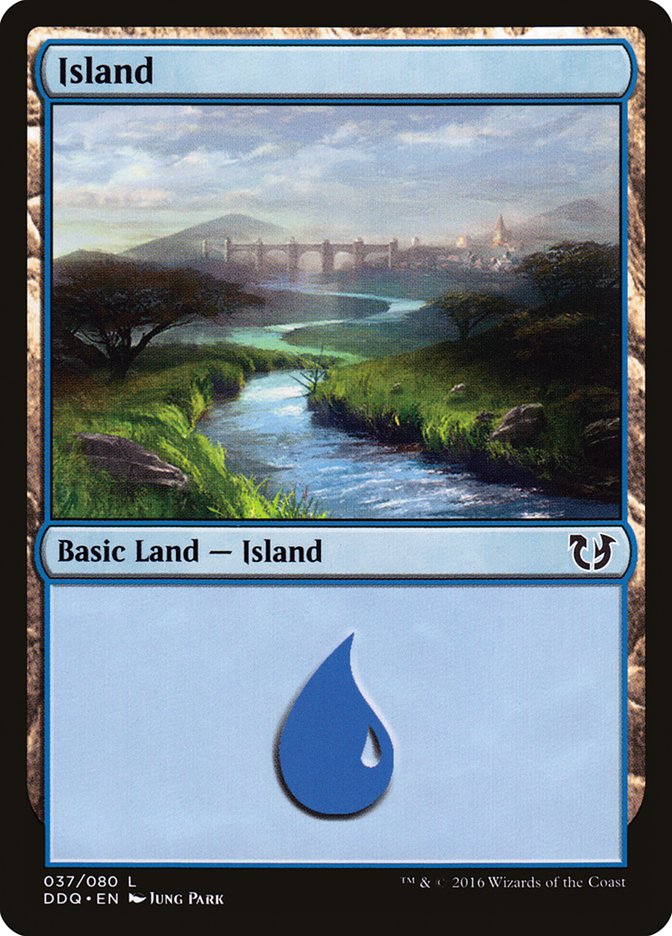 Island (37) [Duel Decks: Blessed vs. Cursed] | Game Master's Emporium (The New GME)