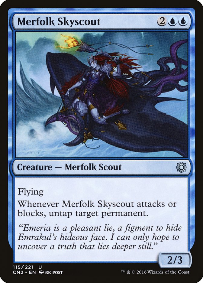 Merfolk Skyscout [Conspiracy: Take the Crown] | Game Master's Emporium (The New GME)