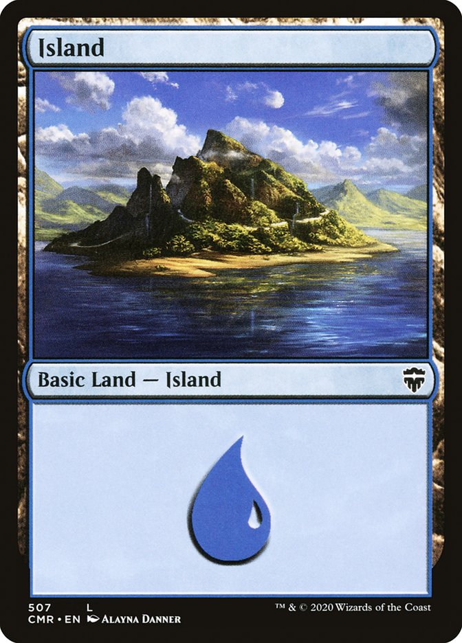 Island (507) [Commander Legends] | Game Master's Emporium (The New GME)