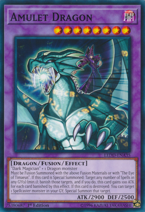 Amulet Dragon [LEDD-ENA35] Common | Game Master's Emporium (The New GME)