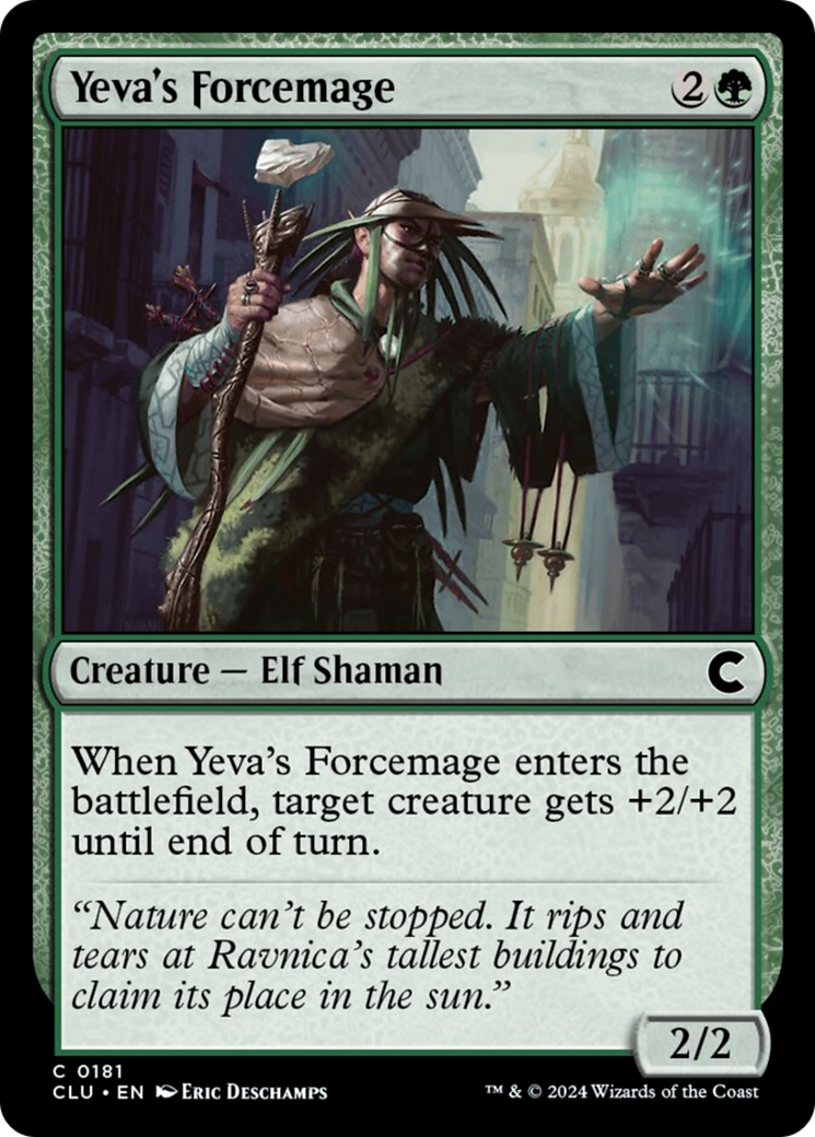 Yeva's Forcemage [Ravnica: Clue Edition] | Game Master's Emporium (The New GME)