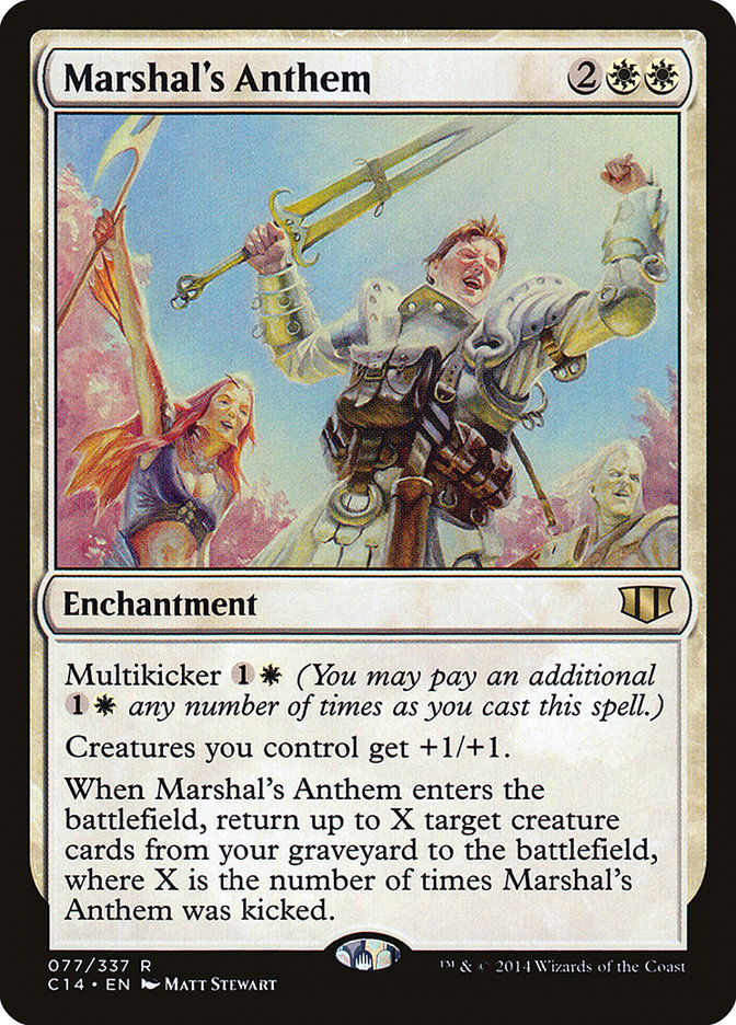 Marshal's Anthem [Commander 2014] | Game Master's Emporium (The New GME)