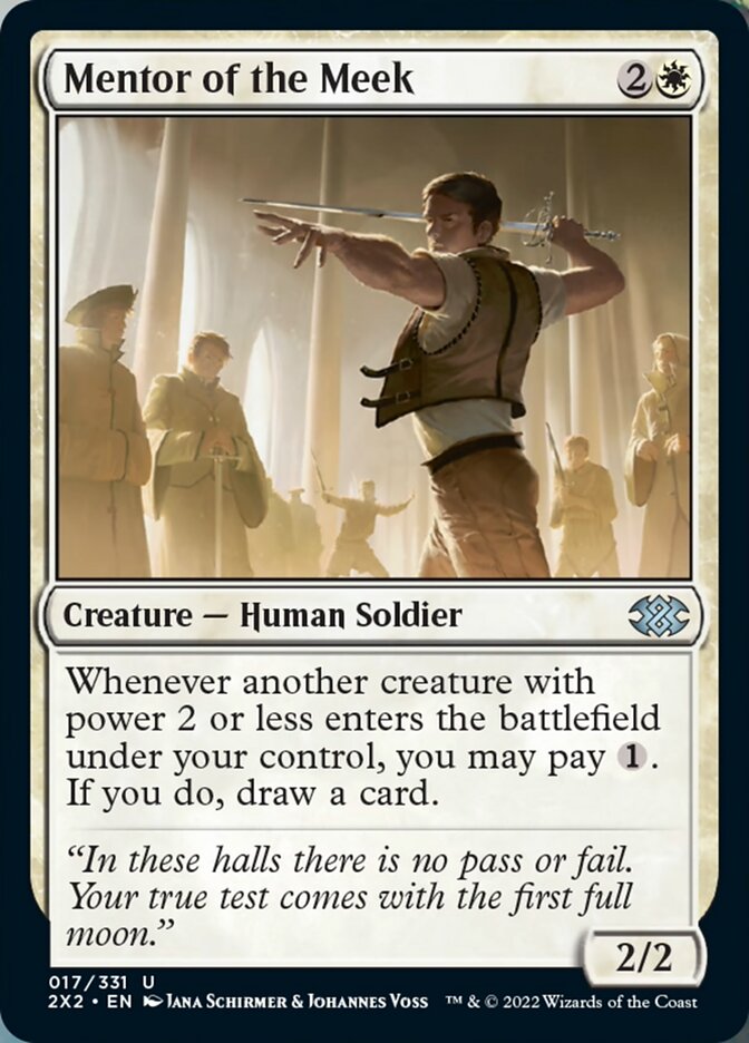 Mentor of the Meek [Double Masters 2022] | Game Master's Emporium (The New GME)