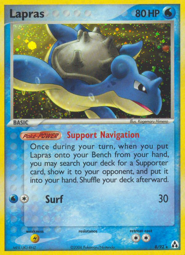 Lapras (8/92) [EX: Legend Maker] | Game Master's Emporium (The New GME)