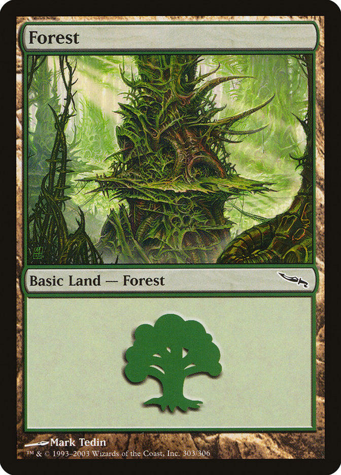 Forest (303) [Mirrodin] | Game Master's Emporium (The New GME)