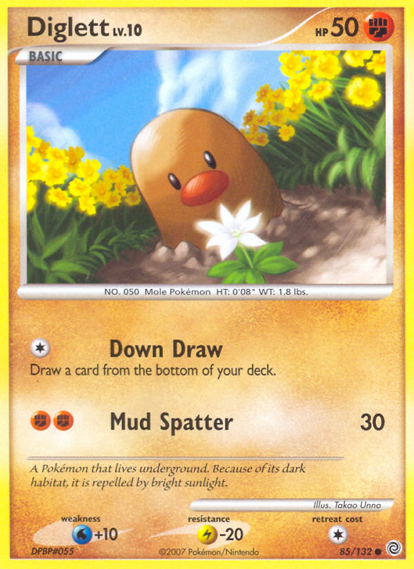 Diglett (85/132) [Diamond & Pearl: Secret Wonders] | Game Master's Emporium (The New GME)